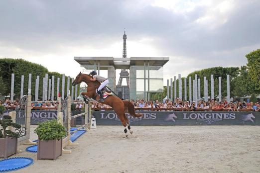 Foto: Spitzensport unter dem Eiffelturm - Fotograf: LGCT/Stefano Grasso