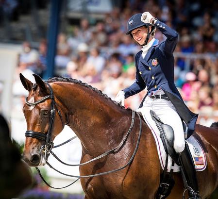 Foto: Laura Graves beim CHIO Aachen im vergangenen Jahr - Fotograf: CHIO Aachen/ Arnd Bronkhorst 