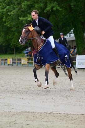 Foto: Richard Vogel mit seinem Champion Clisco - Fotograf: Björn Schroeder