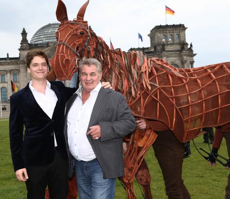 Foto: Joey mit den Hauptdarstellern Heinz Hoenig und Philipp Lind