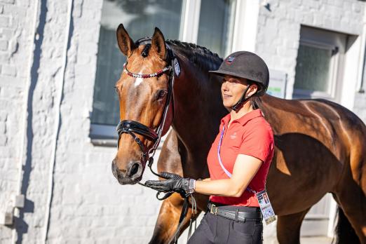 Foto: Die Weltranglisten-Ersten Cathrine Laudrup-Dufour und Mount St John Freestyle sind „fit to compete“ und bereit, bei der FEI Dressage World Championship Aachen 2026 nach Medaillen zu greifen - Fotograf: ALRV/Jasmin Metzner