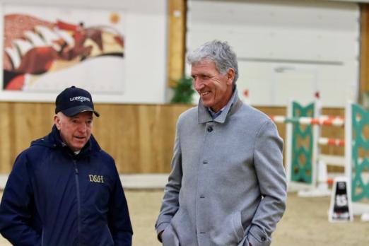 Foto: Zwei, die sich mögen: John Whitaker (li.) und Ludger Beerbaum - Foto: RI
