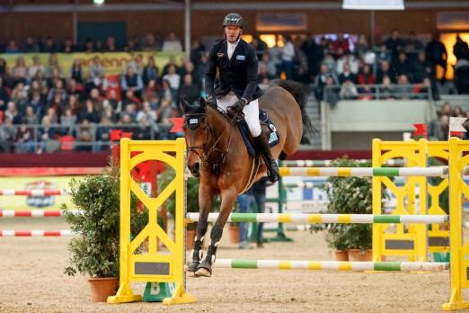 Foto: Holger Wulschner - hier mit BSC Cha Cha Cha - zählt zum internationalen Teilnehmerfeld des CSI Neustadt-Dosse - Fotoraf: Stefan Lafrentz