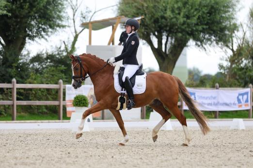 Foto: Siegreicher Zwischenstopp auf dem Weg zur DJM: Thora Sander und Terbofens Quantus ziehen in Friedrichskoog ins Kuschel Cup-Finale ein - Fotograf: Photo-Rocket.de