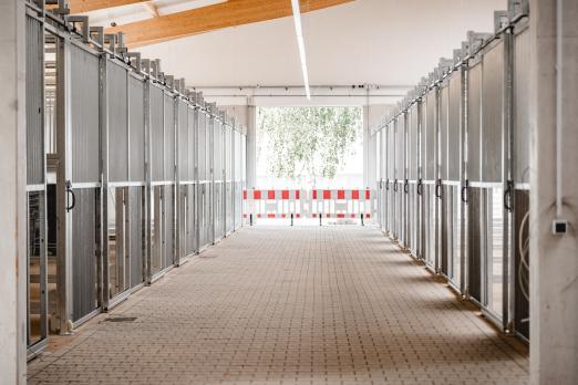 Foto: Das neue Stallgebäude in Aachen - Fotograf: Röwer & Rüb Foto: Das neue Stallgebäude in Aachen - Fotograf: Röwer & Rüb