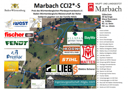 CCI2*-S 2022 - Zum Vergrößern einfach aufs Bild klicken!