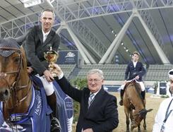 Foto: Patrice Delaveau auf Carinjo HDC - Fotograf: Stefano Grasso/Longines GCT