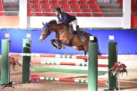 Sven Fehnl (GER) und Stella holen sich die Bronze Tour © sIBIL sLEJKO