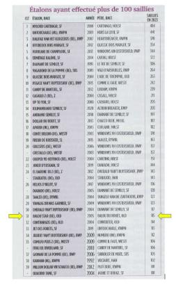Foto:L’EPERON Ranking-Liste 2024