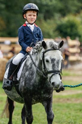 Foto: Michel Lucas/Foxi, Dritte in Horse & Rider - Führzügel -Trophy - Fotograf: Privat