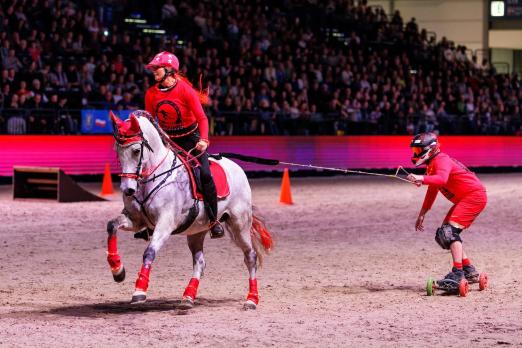 Foto: Auszug aus dem Schauprogramm - Fotograf: Oldenburger Landesturnier