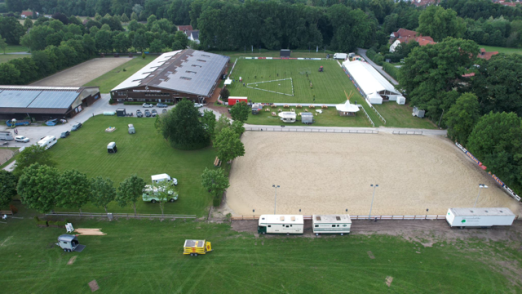 Foto: Luftbild des Turnierplatzes - Fotograf: PSV Steinhagen-Brockhagen-Hollen