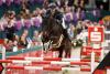Foto: Simon Delestre (FRA) gewinnt mit Chadino das Championat von Leipzig - Fotograf: Sportfotos-Lafrentz.de
