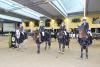 Foto: Westfalens Juniorinnen sicherten den Teamerfolg im Mannschaftsspringen der Warsteiner Champions Trophy - Fotograf: Karl-Heinz Frieler