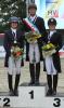 Foto: Ronald Lüders aus Ganschow der für den RV Güstrow reitet, siegte in der S-Klasse der Dressurreiter mit Royal Rubiniro in allen drei Wertungsprüfungen und gewann seinen 14. Landesmeistertitel - Fotograf: © Jutta Wego 
