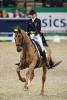Foto: Im Galopp zum ersten Grand Prix-Sieg in Neumünsters Qualifikation zum Reem Acra FEI World Cup - Fabienne Lütkemeier und D´Agostino. - Fotograf: Stefan Lafrentz