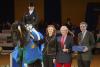 Foto: Kristina Bröring-Sprehe und Desperados FRH, sowie Marina und Toni Meggle neben Dr. Jochen Berninghaus - Fotograf: sportfotos-lafrentz.de