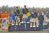Foto: Prizegiving/ Siegerehrung BEMER Young Riders Tour Opglabeek with/ mit Antoine Emann, Thibeau Spitz, Roy van Beek and/und Alexander Durban (BEMER) - Fotograf: OrgSP