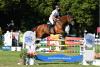 Foto: Sieger der Qualifikation zum Bayernchampionat des SC Bayern e.V. präsentiert von Selleria Equipe - Sven Fehnl mit Faascination 10 - Fotograf: Ursula Puschak