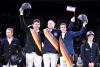 Foto: DM-Team Mecklenburg-Vorpommern. Auf dem Podium v.l. Andre Plath, Thomas Kleis und Philipp Makowei - Fotograf: Karl-Heinz Frieler 