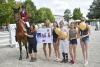 Foto: Tabea Lausenmeyer erhällt das Goldene Reitabzeichen - Fotograf: Fotoagentur Dill 