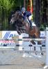 Foto: Im Sport in Lastrup erfolgreich und bei der Hengstpräsentation ein "Hingucker" für sie Besucher - Fire and Ice und die 17-jährige Leonie Böckmann - Fotograf: Rüchel
