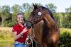 Foto: Happy faces - Melanie Wienand und ihr Pferd - Fotograf: Stefan Lafrentz