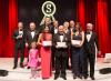 Foto: Die Gastgeber, Awardträger und Laudatoren der 37. P.S.I. Auktion: v.l. Moderator Carsten Sostmeier, Ullrich Kasselmann mit Enkeltochter Emma, Kristina Bröring-Sprehe, Philipp Rüpig, Christof Umbach, Dr. Hans-Georg Stihl, Madeleine Winter-Schulze, Klaus Roeser, Sandra Maahn und Paul Schockemöhle - Fotograf: Fotodesign gr. Feldhaus