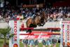 Foto: Steve Guerdat, Olympiasieger 2012 aus der Schweiz, jumpte mit Venard de Cerisy zum Sieg im Ricosta-Championat von Donaueschingen - Fotograf: Stefan Lafrentz