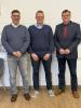 Foto: Jörg Menge, Vorsitzender der Abteilung PKS, DSP-Vorsitzender Carsten Grill und 2. Vorsitzender Wolfgang Jung