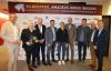Foto: (von links nach rechts): DI Alexander Kribus, Ruth M. Büchlmann, Dr. Florian Kreibich, Martin Zauner, Katharina Rhomberg, Christian Steiner, Thomas W. Kreidl, Robert Jauck, Bgm.-Stv. Bernhard Auinger - Fotograf: © salzburg-cityguide