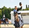 Foto: Gewann das Finale des Young Horse Masters mit dem einstigen Hetzel-Auktionspferd F Ones Son MM - der Schweizer Alain Jufer - Fotograf: Hetzel Horses