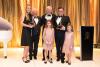 Foto: Vivian Schockemöhle, Ullrih Kasselmann, Paul Schockemöhle, Francois, Emma & Lilly Kasselmann bei der P.S.I. Award Verleihung - Fotograf: P.S.I.