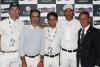 Foto: (L to R) Eduardo Menezes, Rodrigo Pessoa, Marlon Zanotelli, Alvaro de Miranda Neto and Chef d’Equipe Jean-Maurice Bonneau - Fotograf: FEI/Tomas Holcbecher