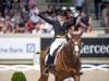 Foto: Isabell Werth und Bella Rose im Aachener Deutsche Bank Stadion - Fotograf: CHIO Aachen/ Arnd Bronkhorst