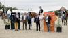 Foto: Seamus Hughes Kennedy und Cavadora empfahlen sich mit ihrem Sieg in der BEMER Young Riders Tour. Die große Siegerehrung unterstrich die Bedeutung des Erfolges - Fotograf: Beer