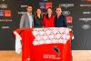 Foto: (v.l.n.r.) Michel Sorg (Equipenchef der Schweizer Springreiter), Nayla Stössel (OK-Präsidentin Longines CSIO St.Gallen), Joana Schildknecht (Nachwuchs-Springreiterin) und Bryan Balsiger (Schweizer Elite-Springreiter) - Fotograf: Katja Stuppia/CSIO