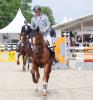 Foto: Galoppierten voran: Qualito II und Alexander Uekermann haben sich beim RC Rosenbusch-Oberneuland die Fahrkarte zum Bundeschampionats der Springpferde gesichert - Fotograf: ACP Andreas Pantel