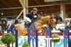 Foto: Brandenburgs Landesmeisterin 2023 - Charlotte Hoeing (19 Jahre) und Casio - gewannen 2024 gleich das Eröffnungsspringen des CSI Neustadt-Dosse - Fotograf: B. Placzek