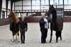 Foto: Couleur Rubin mit Therese Nilshagen und Urs Schweizer mit Rubin Royal OLD (v.l.) - Fotograf: Tanja Becker