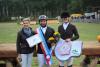 Foto: CDV-Vorsitzende Nicole Sollorz, Sebastian Hütter und Felicia von Baath, zweitplatzierte im Cup - Fotograf: CDV