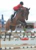 Foto: Elena Fischer (OÖ) und "Lancasto" holten Rang zwei im Junior & Young Rider Grand Prix - Fotograf: Fotoagentur Dill 