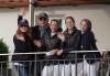 Foto: Foto zeigt v.l. Patti Scialfa, Bruce Springsteen, Laura Kraut, Jessica Springsteen, Alise Oken - Fotograf: sportfotos-lafrentz.de 