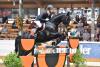 Foto: Sieger der ersten Qualifikation zum Großen Preis in Rulle – Corvin und Tim Rieskamp-Goedeking. - Fotograf: Karl-Heinz Frieler