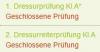 Geschlossene Prüfungen
