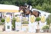 Foto: Gudrun Patteet pilotierte ihr zwölfjährige Stute Sea Coast Donna Z in der DVAG Trophy in fehlerlosen 61,46 Sekunden zum Sieg - Fotograf: ACP Andreas Pantel