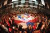 Foto: Wer wohl den ersten Bullriding Contest im Rahmen der Magna Racino Spring Tour Nights gewinnen wird? - Fotograf: Tomas Holcbecher