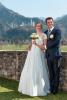 Foto: Frisch getraut: Das Springreiterpaar Anna und Heiner Ortmann - Fotograf: Felix Baptist