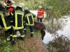 Foto: Pferderettung durch die Kreisfeuerwehr Rotenburg (Wümme) - Fotograf: Kreisfeuerwehr Rotenburg (Wümme)