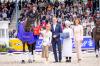 Das Foto zeigt Isabell Werth, die Siegerin im Lindt-Preis, gemeinsam mit Elisabeth Gürtler, Aufsichtsrätin der Lindt & Sprüngli Gruppe, Michal Spiller, Geschäftsführer der Chocoladefabriken Lindt & Sprüngli Deutschland GmbH und ALRV-Präsidentin Stefanie Peters. - Fotograf: CHIO Aachen/Franziska Sack